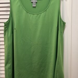 Catherines Green Timeless Tank Top